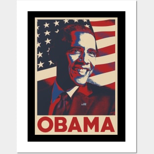 Barack Obama Pop Art Style Posters and Art